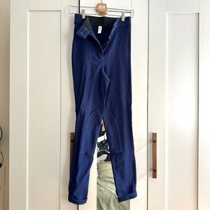 American Apparel Riding Pants in Blue